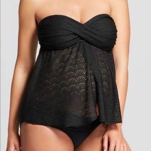 Maternity Tankini swimsuit top NWT